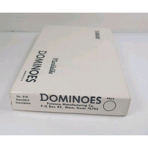 Vintage 1983 Keebler Elf Elves Dominoes Standard Marblelike No.616 Puremco Co. - Picture 4 of 5